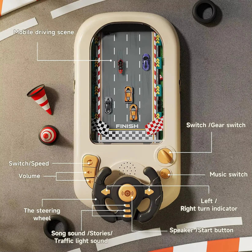 Boîte de course d’aventure pour enfants