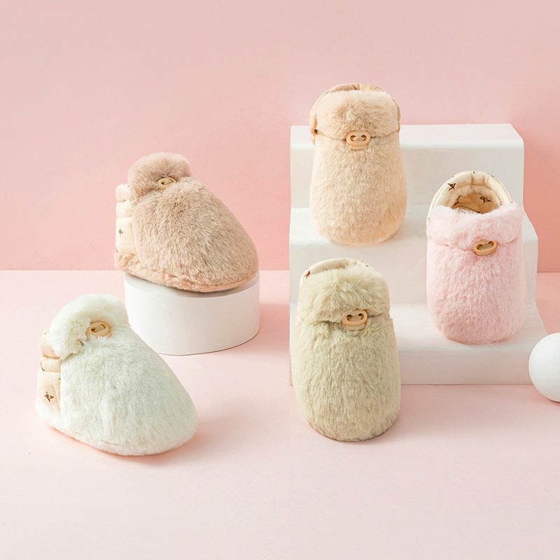 Chaussons-chaussettes doux pour bébés