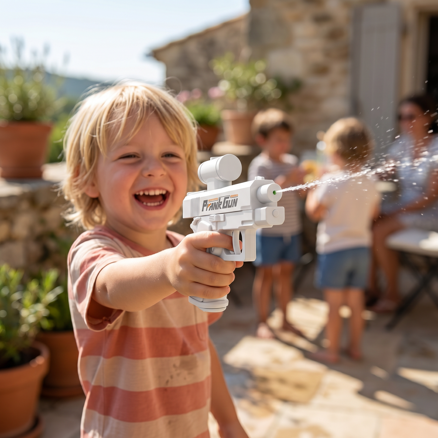 Pistolet à eau à double face pour enfants – Mini jouet aquatique amusant