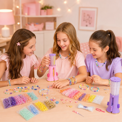 Kit DIY de création de bracelets en perles pour enfants