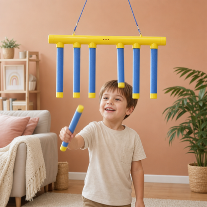 Jeu de réflexes avec bâtonnets tombants – Jouet de coordination œil-main