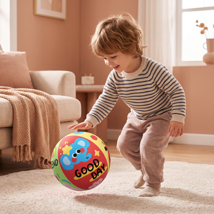 Balle de jeu d’intérieur douce et silencieuse pour enfants