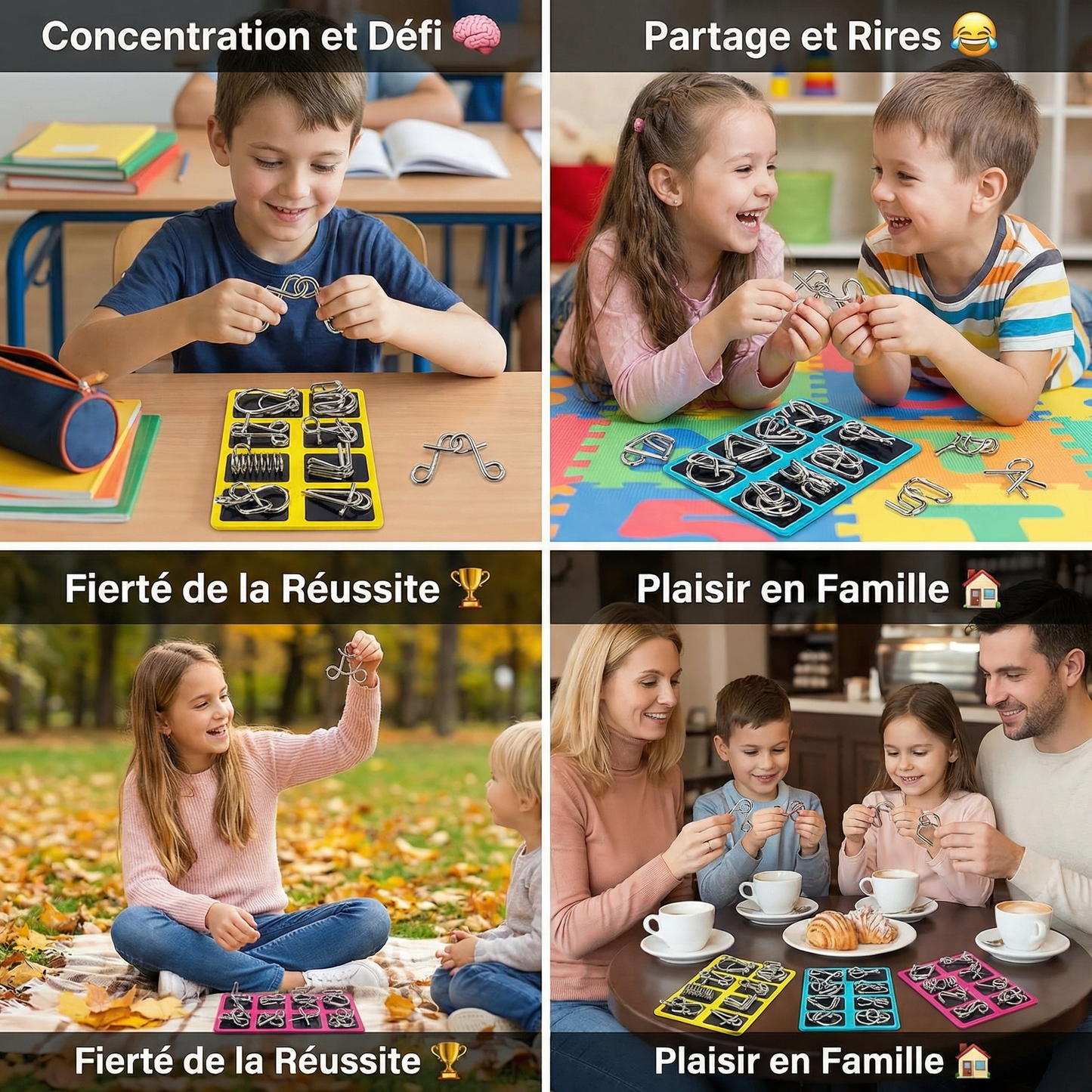 Jeux de réflexion – Puzzles pour enfants