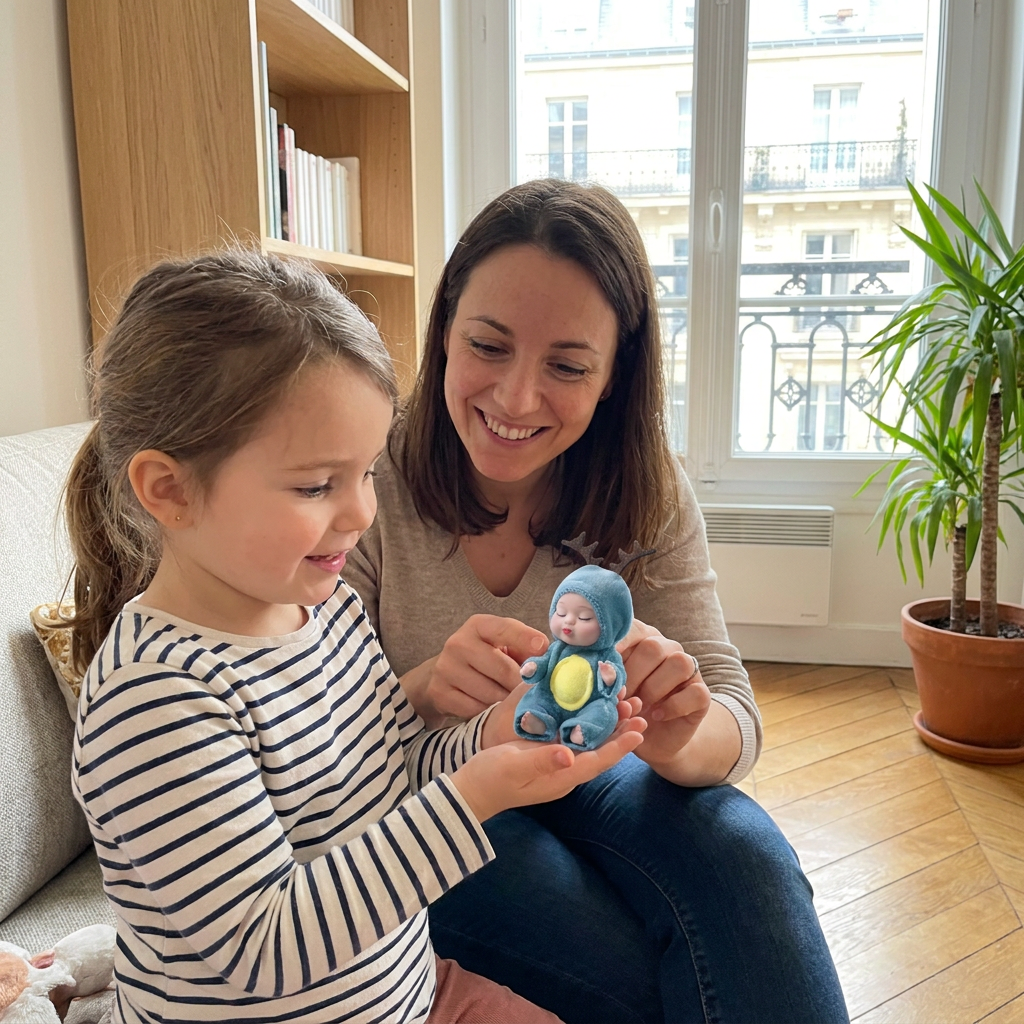 Coffret de mini poupées princesses des fées à habiller
