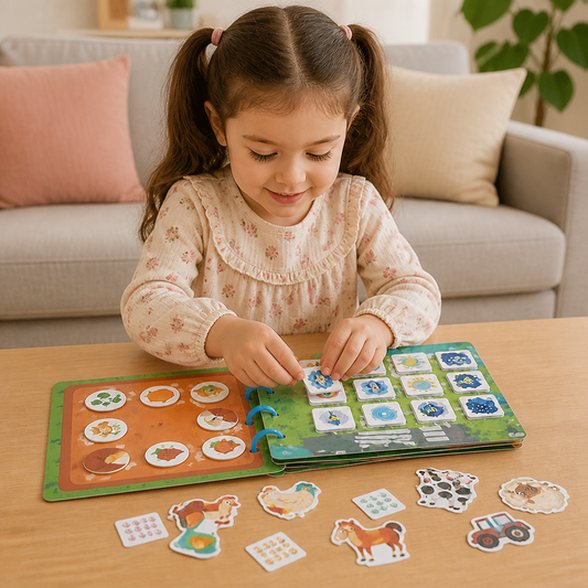 L' Emploi des Enfants Montessori Livre des Découvertes