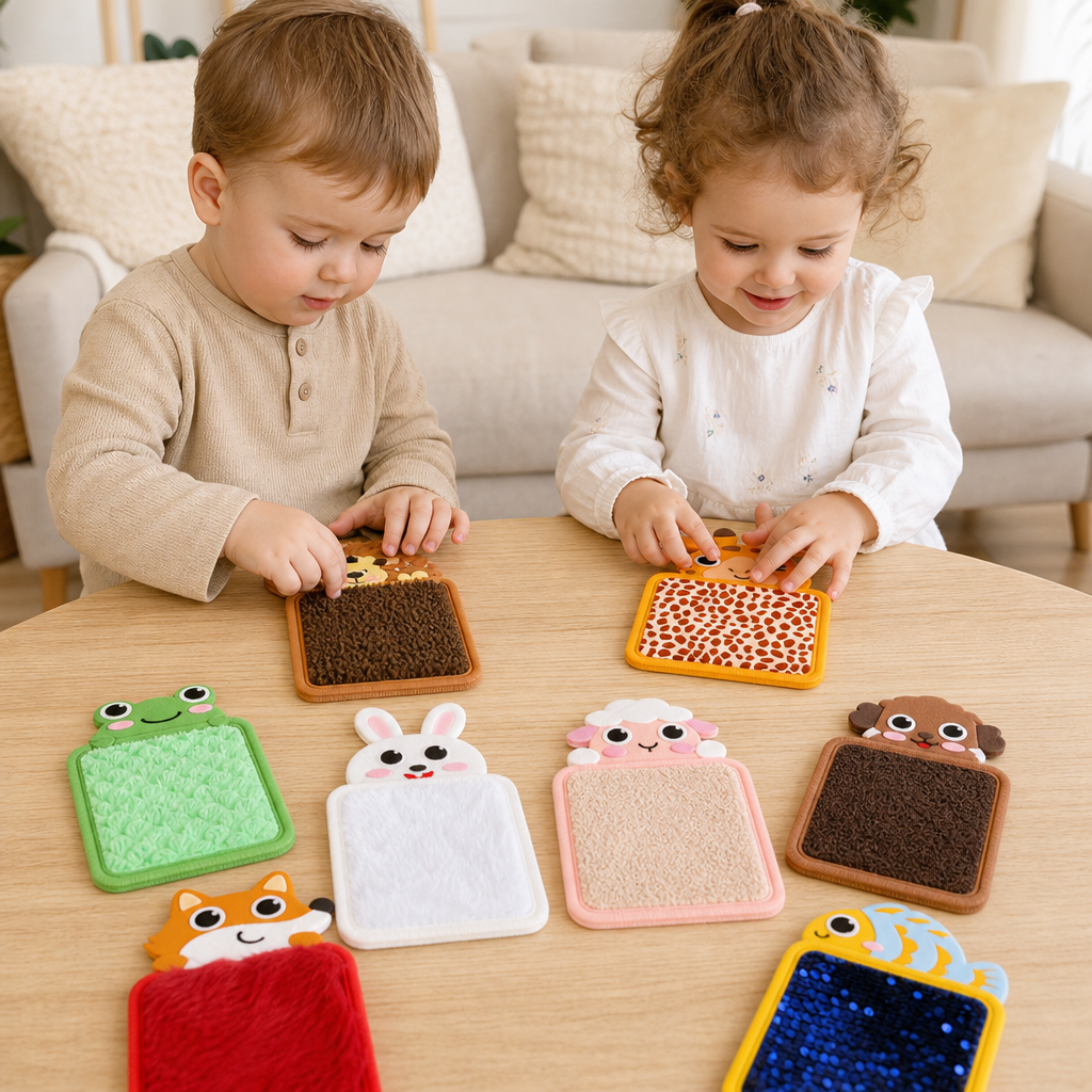Coussins Sensoriels Animaliers (Lot de 8)