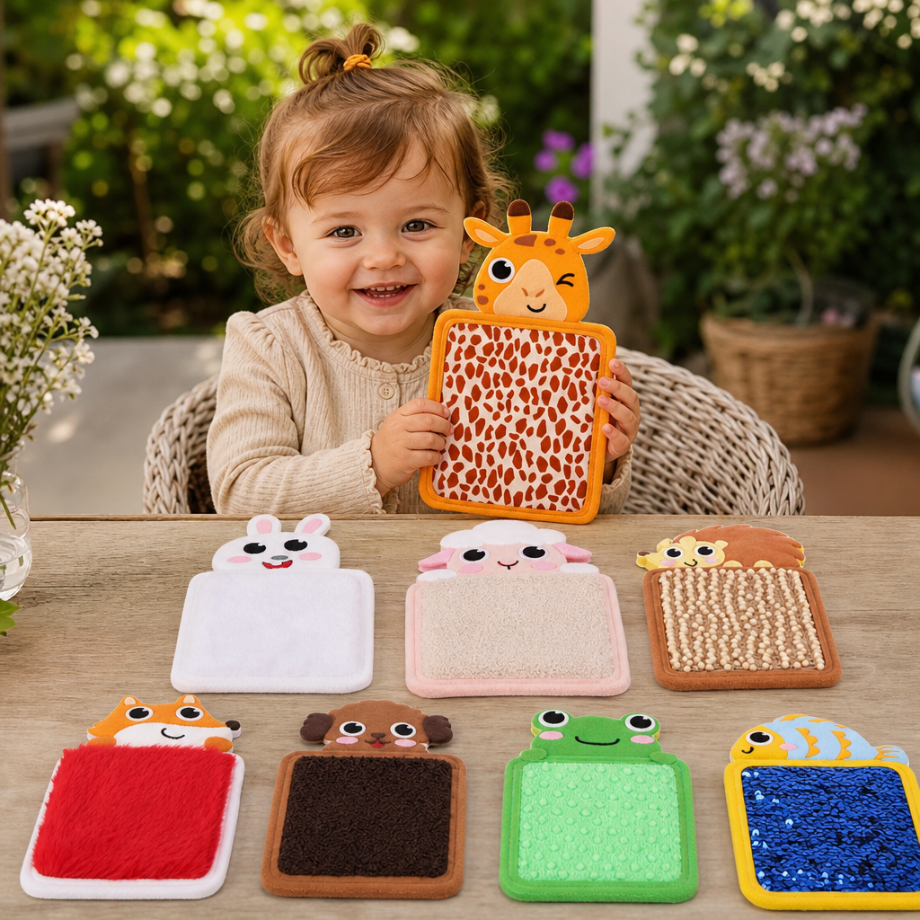 Coussins Sensoriels Animaliers (Lot de 8)