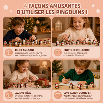 Calendrier De L’Avent Pingouins De 24 Jours