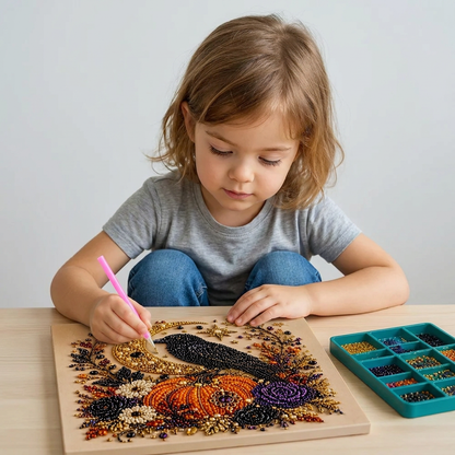 Kit DIY de Peinture Diamant pour Halloween