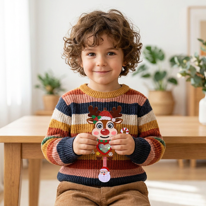 Kit DIY de Décoration de Noël Shaker pour Enfants