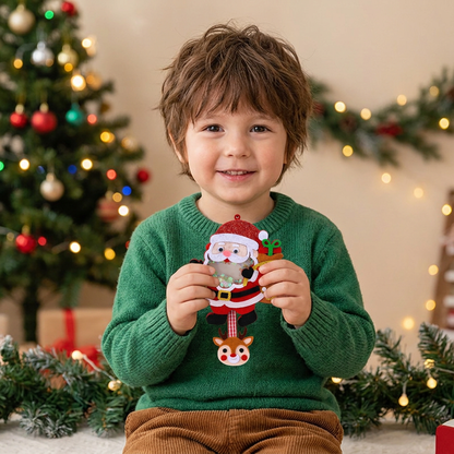Kit DIY de Décoration de Noël Shaker pour Enfants