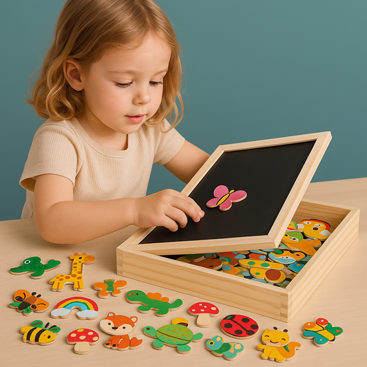 Tableau à Dessin Montessori 2en1
