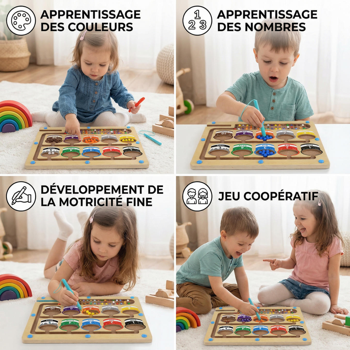les Labyrinthes Magnétiques Montessori