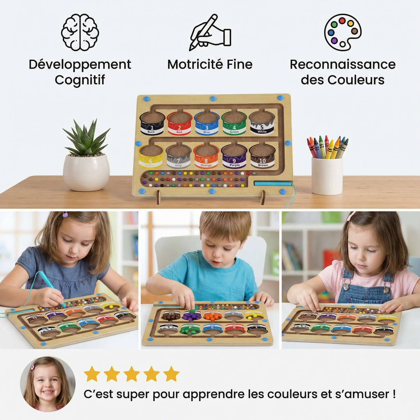les Labyrinthes Magnétiques Montessori