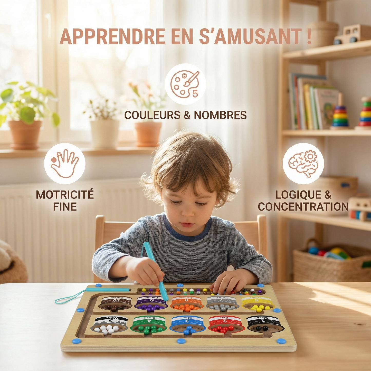 les Labyrinthes Magnétiques Montessori