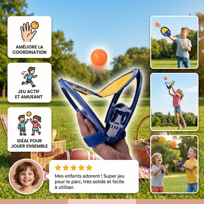 Jeu de balle amusant à attraper