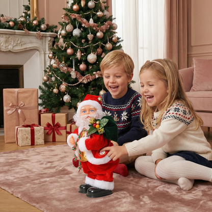 Jouet pour enfants père noël dansant