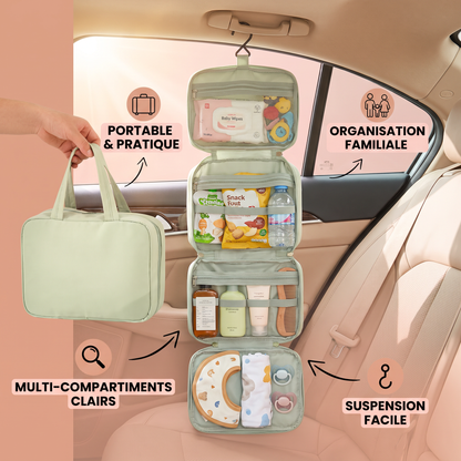 Sac Organisateur de Voyage Familial pour Jouets et Accessoires du Quotidien