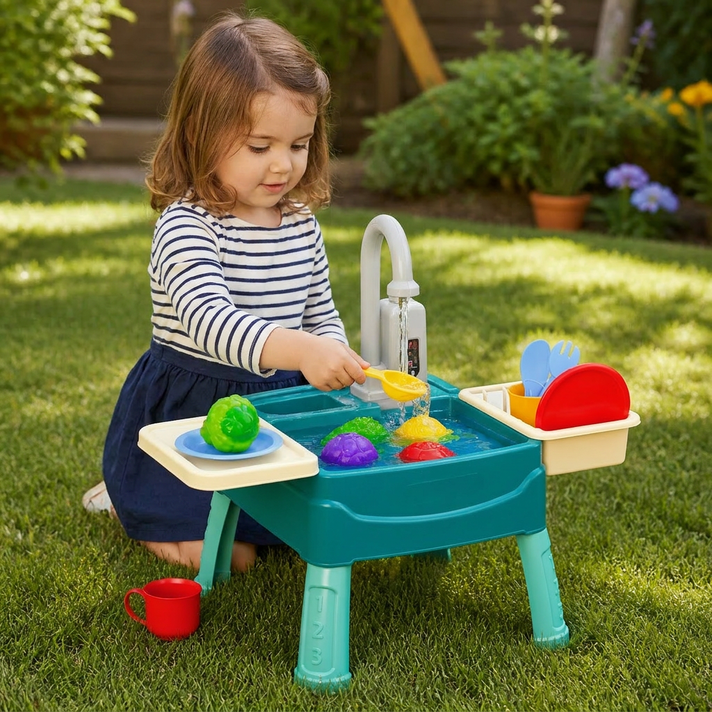 Water Wonder – Cuisine Jouet avec Robinet Magique à Eau
