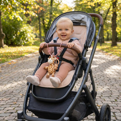 Attache en silicone pour bébé avec protection anti-perte – pour sucettes et jouets (5 pièces)