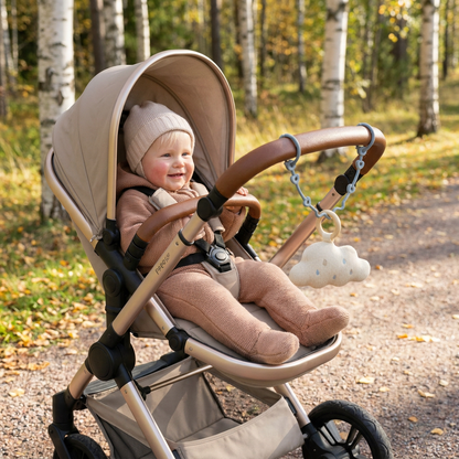 Attache en silicone pour bébé avec protection anti-perte – pour sucettes et jouets (5 pièces)