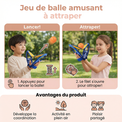 Jeu de balle amusant à attraper