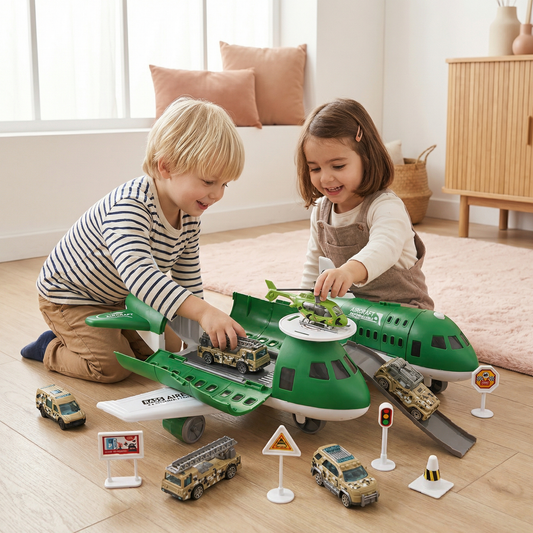 Ensemble de jeu avion & véhicules