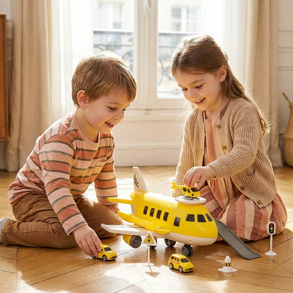 Ensemble de jeu avion & véhicules