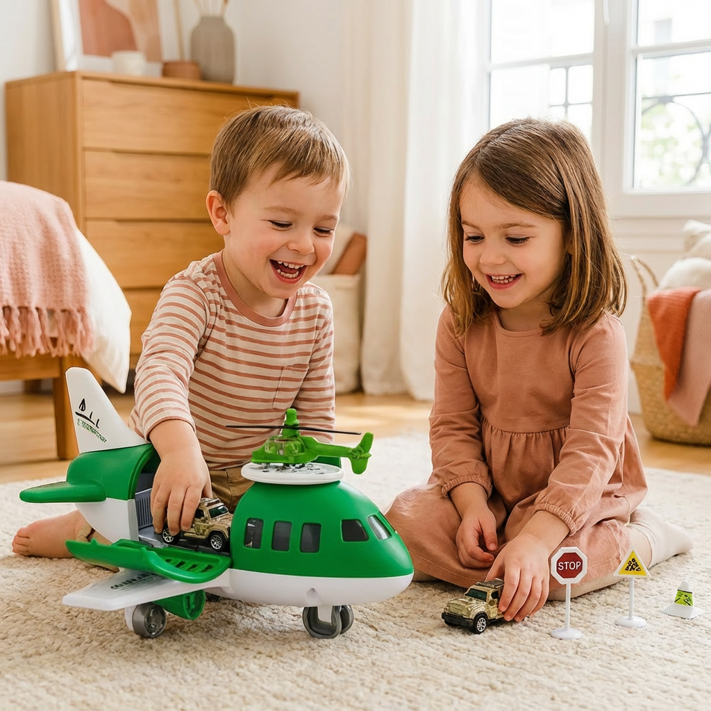 Ensemble de jeu avion & véhicules