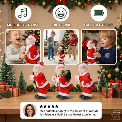 Jouet pour enfants père noël dansant