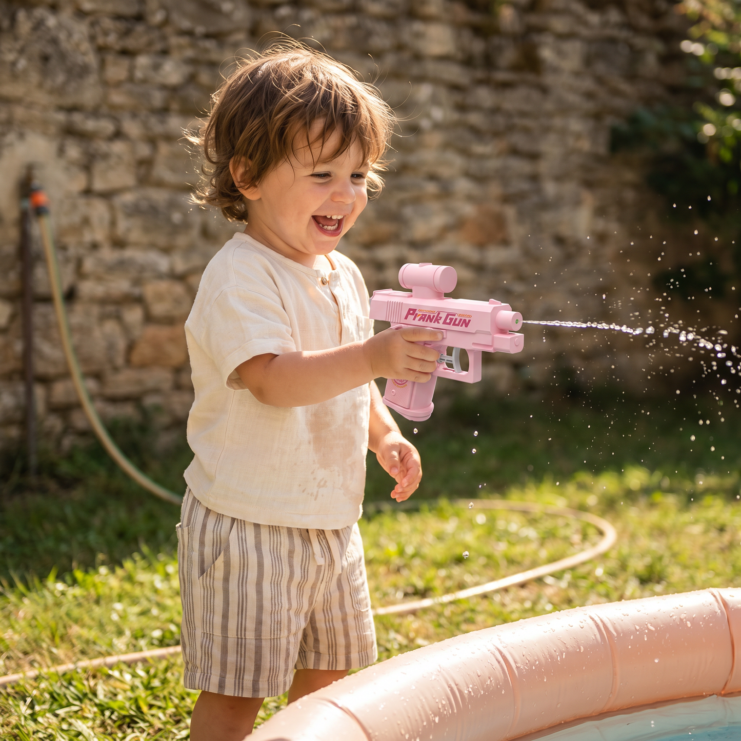 Pistolet à eau double face pour enfants – mini jouet aquatique amusant