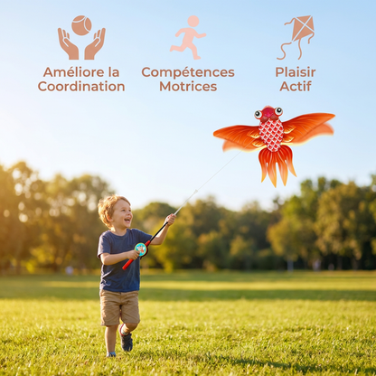 Cerf-volant à ailes battantes pour enfants – Améliore la coordination et les compétences motrices