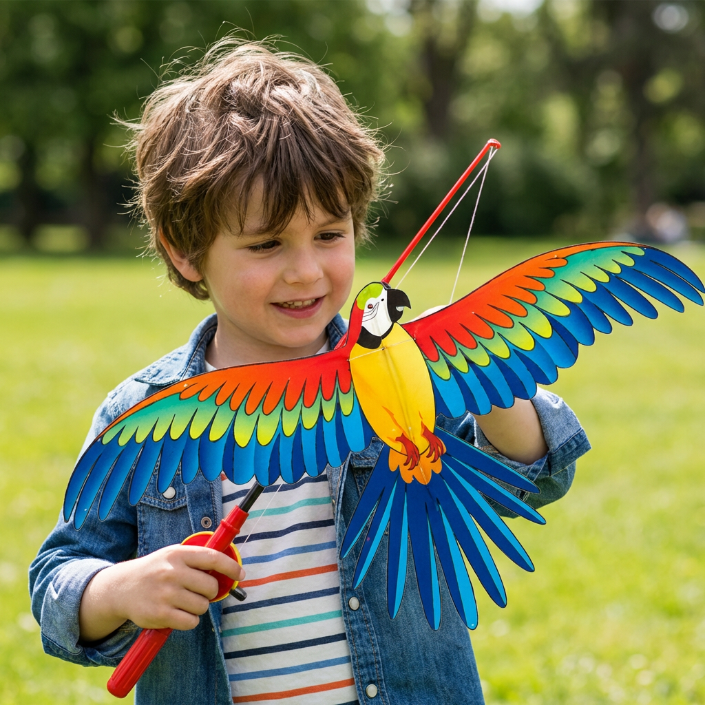Cerf-volant à ailes battantes pour enfants – Améliore la coordination et les compétences motrices