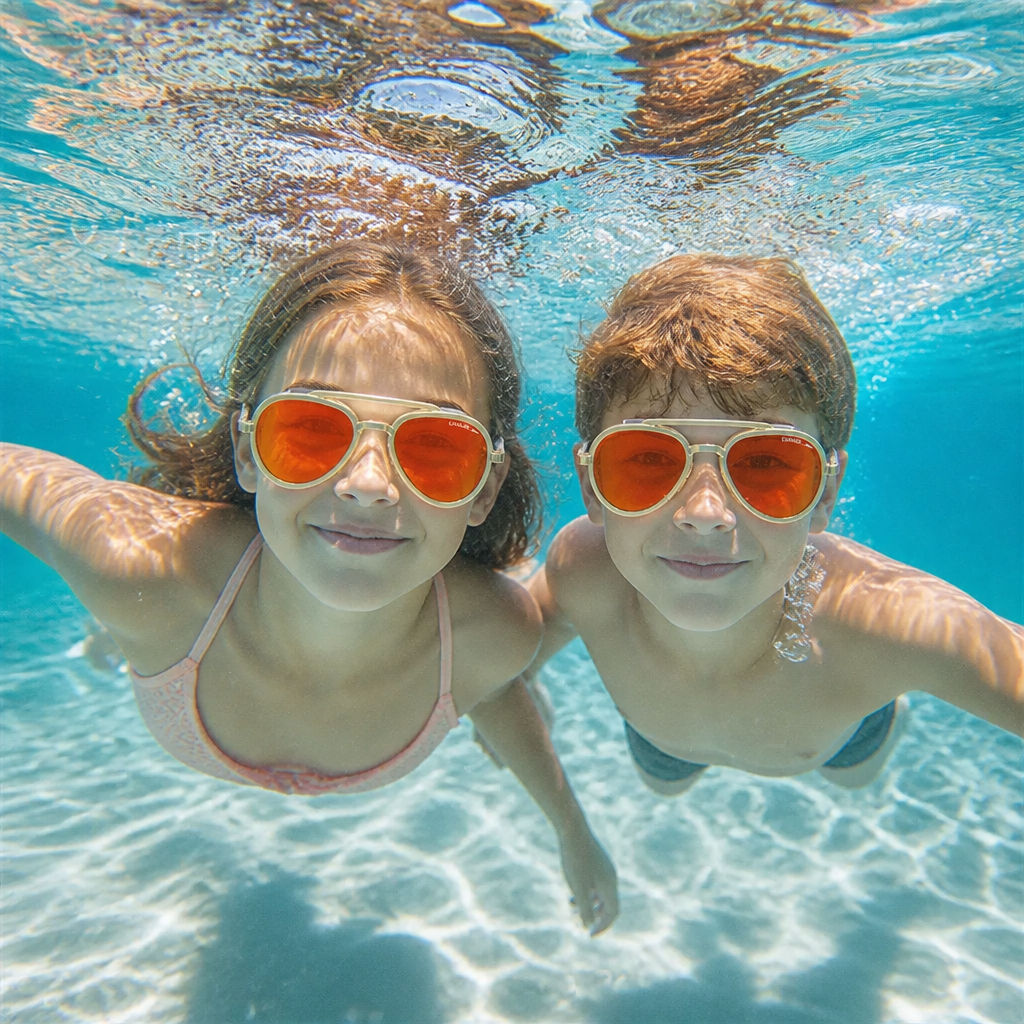 Pro Aviator Lunettes de Natation – Protection UV400, Anti-Buée et Ajustement Complet