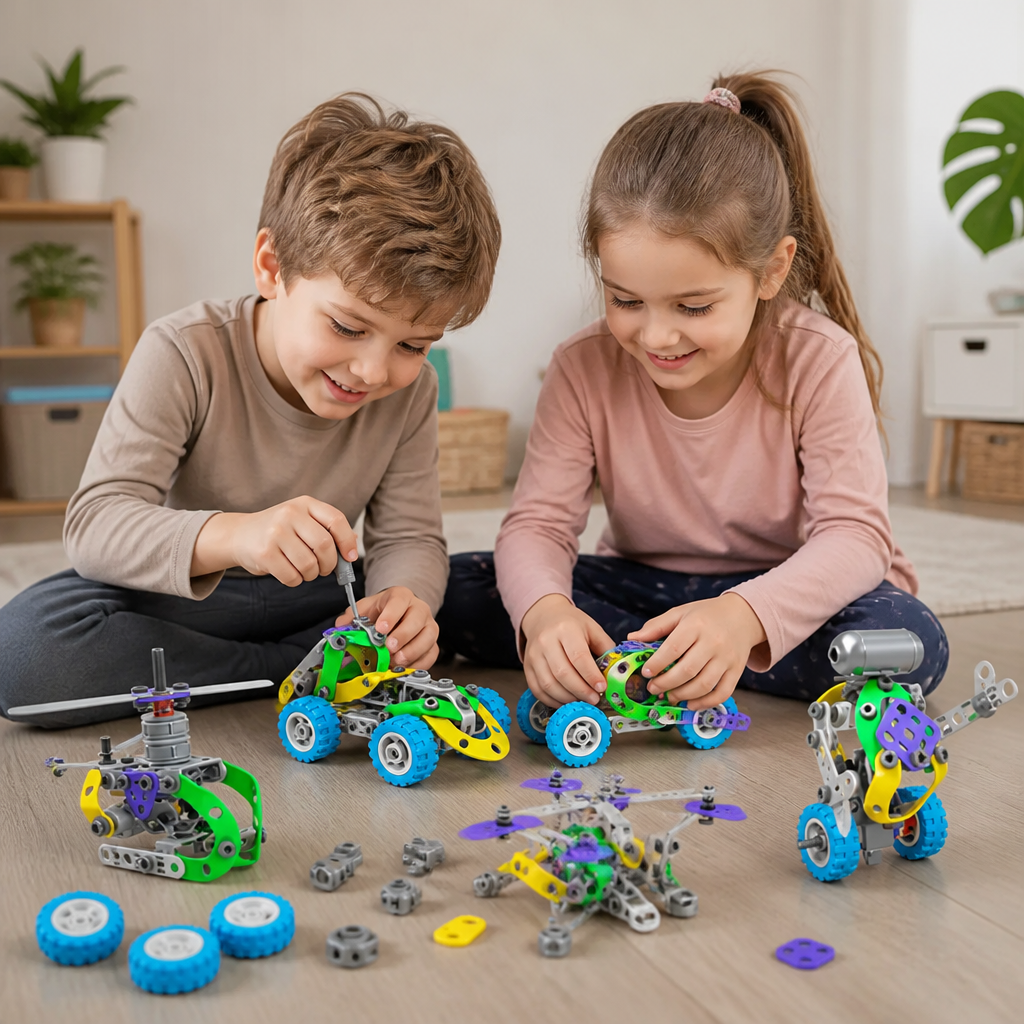 Kit de construction STEM de 109 pièces avec tournevis