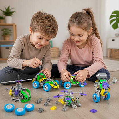 Kit de construction STEM de 109 pièces avec tournevis