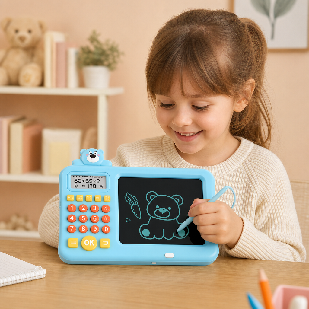 Kit d’Apprentissage Interactif de Mathématiques, de Dessin et d’Effacement pour Enfants