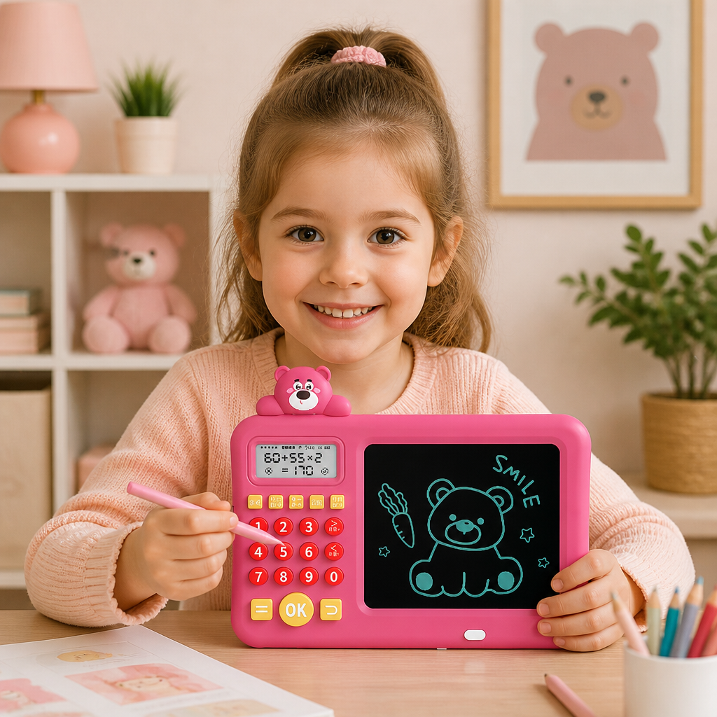 Kit d’Apprentissage Interactif de Mathématiques, de Dessin et d’Effacement pour Enfants