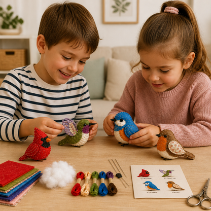 Kit de Couture DIY Peluche – Créez Votre Propre Personnage Adorable
