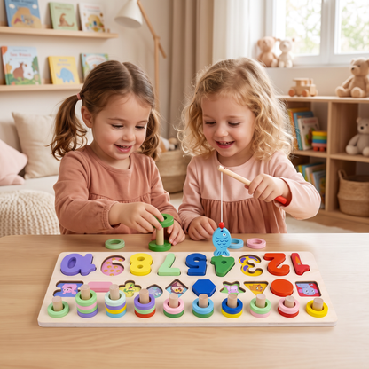 Développement Des Compétences – Tableau D'Activités Montessori En Bois