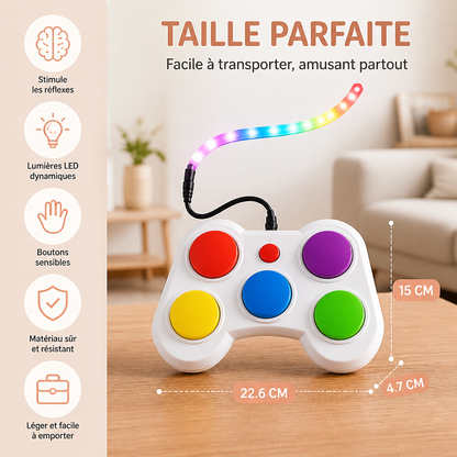 Défi de Défense Lumineuse – Jeu Interactif de Réflexes avec LED