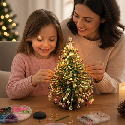 Kit DIY Pour Créer Un Sapin De Noël En Perles De Cristal
