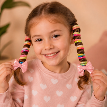 Ensemble De Chouchous Spirales Mignons Pour Enfants
