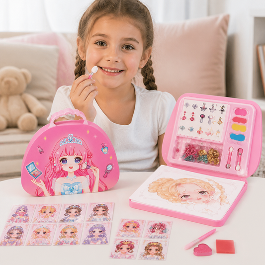 Kit créatif de peinture diamant et d’art en feuille d’aluminium sur le thème des princesses