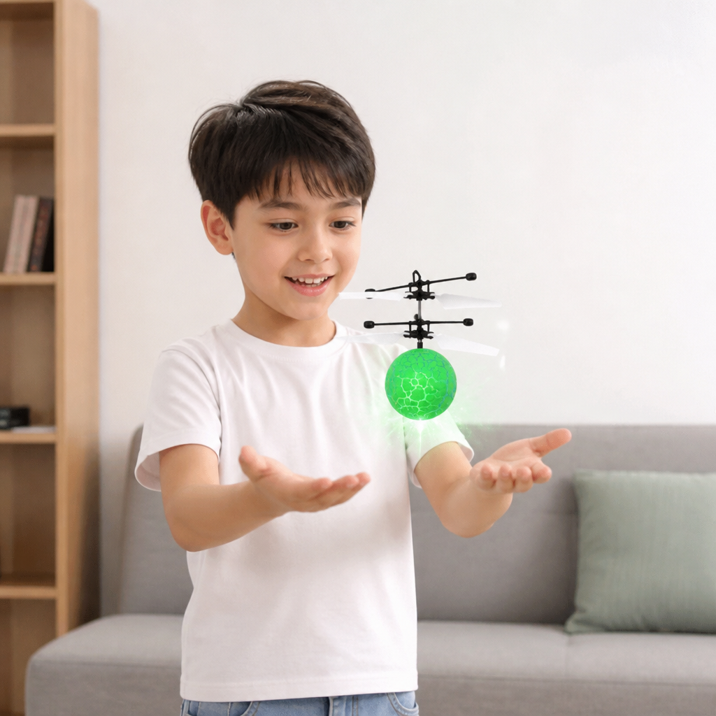 Boule Volante LED À Contrôle Manuel Pour Enfants