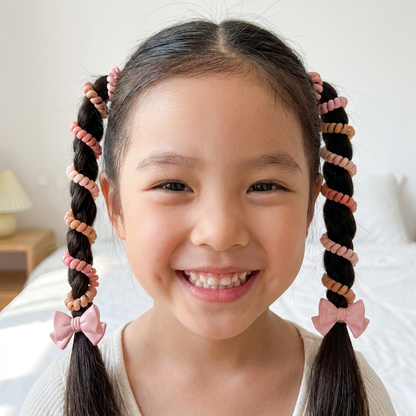 Ensemble De Chouchous Spirales Mignons Pour Enfants