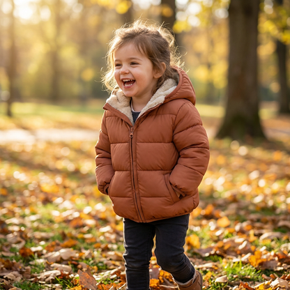 Doudoune Pour Bébés Et Tout-Petits Avec Doublure Polaire
