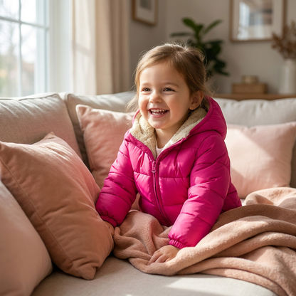 Doudoune Pour Bébés Et Tout-Petits Avec Doublure Polaire