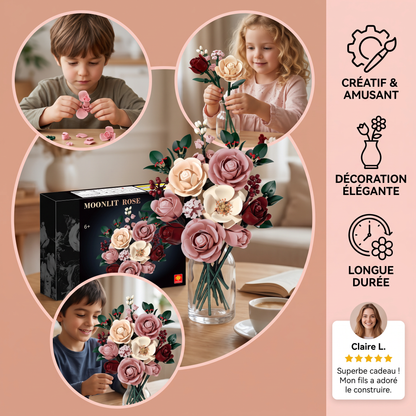 Set de construction bouquet de fleurs