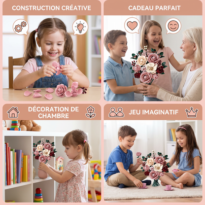 Set de construction bouquet de fleurs